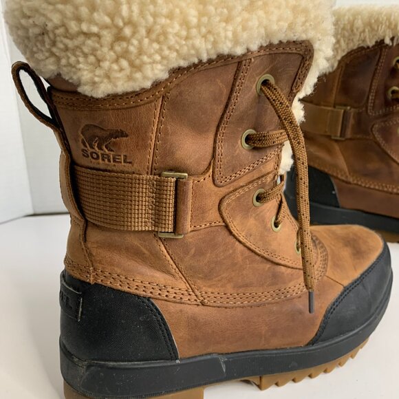 Sorel Ladies Brown & Black Boots – US Size 8 - Picture 5 of 15